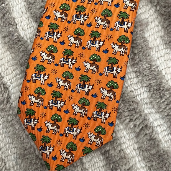 Hermes Silk Tie - Picture 2 of 7